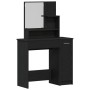 Mesa de Tocador de Roble Negro con Espejo - 86.5 x 35 x 136 cm de , Tocadores para dormitorios - Ref: Foro24-862783, Precio: ...