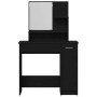 Mesa de Tocador de Roble Negro con Espejo - 86.5 x 35 x 136 cm de , Tocadores para dormitorios - Ref: Foro24-862783, Precio: ...