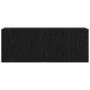 Armarios de Pared para TV (Juego de 2) - Roble Negro, 80x30x30 cm, Hecho de Madera Elaborada de , Muebles TV - Ref: Foro24-86...