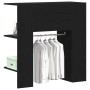Armario de Pasillo Roble Negro Madera Elaborada 97.5 x 37 x 99 cm de , Armarios y almacenamiento - Ref: Foro24-862791, Precio...