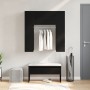 Armario de Pasillo Roble Negro Madera Elaborada 97.5 x 37 x 99 cm de , Armarios y almacenamiento - Ref: Foro24-862791, Precio...