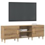 Soporte para TV en roble estilo artesanal - 150x30x50 cm - Hecho de madera diseñada de , Muebles TV - Ref: Foro24-862796, Pre...