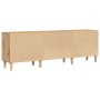 Soporte para TV en roble estilo artesanal - 150x30x50 cm - Hecho de madera diseñada de , Muebles TV - Ref: Foro24-862796, Pre...