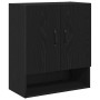 Armario de pared Negro Roble 60x30x70 cm de madera de , Taquillas y armarios de almacenamiento - Ref: Foro24-862798, Precio: ...