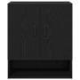 Armario de pared Negro Roble 60x30x70 cm de madera de , Taquillas y armarios de almacenamiento - Ref: Foro24-862798, Precio: ...