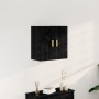 Armario de pared de roble negro - 60x30x60 cm de , Taquillas y armarios de almacenamiento - Ref: Foro24-862799, Precio: 65,59...