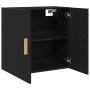 Armario de pared de roble negro - 60x30x60 cm de , Taquillas y armarios de almacenamiento - Ref: Foro24-862799, Precio: 65,59...
