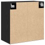 Armario de pared de roble negro - 60x30x60 cm de , Taquillas y armarios de almacenamiento - Ref: Foro24-862799, Precio: 65,59...