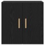 Armario de pared de roble negro - 60x30x60 cm de , Taquillas y armarios de almacenamiento - Ref: Foro24-862799, Precio: 65,59...