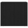 Sideboard Negro Roble 80x33x70 cm Madera Ingienierizada de , Aparadores - Ref: Foro24-862800, Precio: 86,53 €, Descuento: %