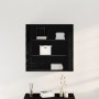 Armario de Pared Negro Roble 80x33x80 cm Madera Elaborada de , Armarios y almacenamiento - Ref: Foro24-862803, Precio: 69,93 ...