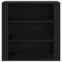 Armario de Pared Negro Roble 80x33x80 cm Madera Elaborada de , Armarios y almacenamiento - Ref: Foro24-862803, Precio: 69,93 ...