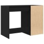 Escritorio Negro Roble 100x49x75 cm Madera Elaborada de , Escritorios - Ref: Foro24-862804, Precio: 115,20 €, Descuento: -5%%