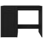 Escritorio Negro Roble 100x49x75 cm Madera Elaborada de , Escritorios - Ref: Foro24-862804, Precio: 115,20 €, Descuento: -5%%