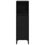 Armario de baño Negro Roble 30x30x100 cm Madera elaborada de , Tocadores de baño - Ref: Foro24-862808, Precio: 56,35 €, Descu...