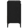 Gabinete de baño Roble negro Madera elaborada Mediano de , Tocadores de baño - Ref: Foro24-862812, Precio: 72,47 €, Descuento: %