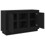 Aparador Negro Roble 102x35x60 cm Madera elaborada de , Aparadores - Ref: Foro24-862815, Precio: 101,43 €, Descuento: %