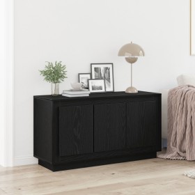 Aparador Negro de Roble 102x35x55 cm Madera Compuesta de , Aparadores - Ref: Foro24-862816, Precio: 100,61 €, Descuento: %