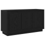 Aparador Negro de Roble 102x35x55 cm Madera Compuesta de , Aparadores - Ref: Foro24-862816, Precio: 100,61 €, Descuento: %