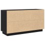 Aparador Negro de Roble 102x35x55 cm Madera Compuesta de , Aparadores - Ref: Foro24-862816, Precio: 100,61 €, Descuento: %