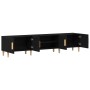 Mueble para TV Negro Roble 180x31,5x40 cm Madera Elaborada de , Muebles TV - Ref: Foro24-862817, Precio: 107,13 €, Descuento: %