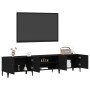 mueble de televisión Negro Roble 180x31,5x40 cm Madera elaborada de , Muebles TV - Ref: Foro24-862818, Precio: 115,77 €, Desc...