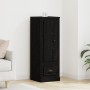 Altillo Negro Roble 36x35,5x103,5 cm Madera Elaborada de , Aparadores - Ref: Foro24-862819, Precio: 67,59 €, Descuento: -5%%