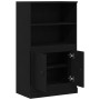 Mueble Alto Roble Negro 60x35.5x103.5 cm Madera Resistente de , Aparadores - Ref: Foro24-862820, Precio: 85,31 €, Descuento: ...