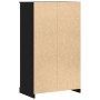 Mueble Alto Roble Negro 60x35.5x103.5 cm Madera Resistente de , Aparadores - Ref: Foro24-862820, Precio: 85,31 €, Descuento: ...