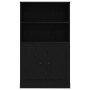 Mueble Alto Roble Negro 60x35.5x103.5 cm Madera Resistente de , Aparadores - Ref: Foro24-862820, Precio: 85,31 €, Descuento: ...