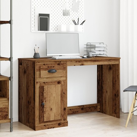 Escritorio con Almacenamiento de Madera Vieja 50x115x75 cm de Madera Ingenierizada de , Escritorios - Ref: Foro24-862822, Pre...
