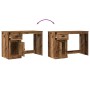 Escritorio con Almacenamiento de Madera Vieja 50x115x75 cm de Madera Ingenierizada de , Escritorios - Ref: Foro24-862822, Pre...