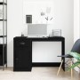 Escritorio  con almacenamiento roble negro 50x115x75 cm madera aglomerada | Foro24.es | Tu tienda online para hogar, jardín y más Foro24.es