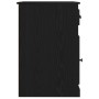 Escritorio  con almacenamiento roble negro 50x115x75 cm madera aglomerada | Foro24.es | Tu tienda online para hogar, jardín y más Foro24.es