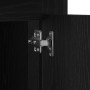 Escritorio  con almacenamiento roble negro 50x115x75 cm madera aglomerada | Foro24.es | Tu tienda online para hogar, jardín y más Foro24.es