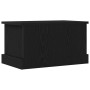 Caja de almacenamiento Negro Roble 50x30x28 cm Madera elaborada de , Baúles de almacenamiento - Ref: Foro24-862825, Precio: 4...