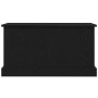 Caja de Almacenamiento Negro de Roble 70x40x38 cm de Madera Ingenierizada de , Baúles de almacenamiento - Ref: Foro24-862826,...