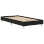 Estructura de Cama 90x190 cm Madera de Roble Negra de , Camas y somieres - Ref: Foro24-862862, Precio: 84,23 €, Descuento: -5%%