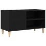 Cabinet de discos Negro Roble 84,5x38x48 cm Madera elaborada de , Armarios y almacenamiento - Ref: Foro24-862866, Precio: 65,...