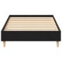 Estructura de Cama 90x190 cm Madera de Roble Negra de , Camas y somieres - Ref: Foro24-862862, Precio: 84,23 €, Descuento: -5%%