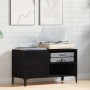 Armario de Discos Negro Roble 84,5x38x48 cm Madera Elaborada | Foro24.es | Tu tienda online para hogar, jardín y más Foro24.es