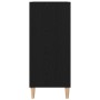 Gabinete de Registros Negro Roble 84,5x38x89 cm Madera Elaborada de , Armarios y almacenamiento - Ref: Foro24-862870, Precio:...