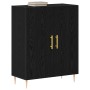 Aparador Negro Roble 69,5x34x90 cm Madera Ingenierizada de , Aparadores - Ref: Foro24-862872, Precio: 87,86 €, Descuento: -5%%