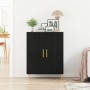 Aparador Negro Roble 69,5x34x90 cm Madera Ingenierizada de , Aparadores - Ref: Foro24-862872, Precio: 87,86 €, Descuento: -5%%