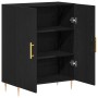 Aparador Negro Roble 69,5x34x90 cm Madera Ingenierizada de , Aparadores - Ref: Foro24-862872, Precio: 87,86 €, Descuento: -5%%