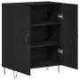 Aparador Negro de Roble 69,5x34x90 cm Madera Elaborada de , Aparadores - Ref: Foro24-862873, Precio: 89,83 €, Descuento: -5%%