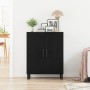 Aparador Negro de Roble 69,5x34x90 cm de Madera Elaborada de , Aparadores - Ref: Foro24-862875, Precio: 93,07 €, Descuento: -5%%