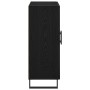 Aparador Negro de Roble 69,5x34x90 cm de Madera Elaborada de , Aparadores - Ref: Foro24-862875, Precio: 93,07 €, Descuento: -5%%
