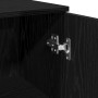 Armario de baño Negro Roble 30x30x190 cm Madera de ingeniería de , Muebles de baño - Ref: Foro24-862881, Precio: 90,88 €, Des...