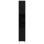 Armario de Baño Negro Roble 30x30x190 cm Madera Ingenierizada de , Muebles de baño - Ref: Foro24-862882, Precio: 87,52 €, Des...